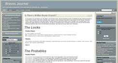 Desktop Screenshot of bravesjournal.us